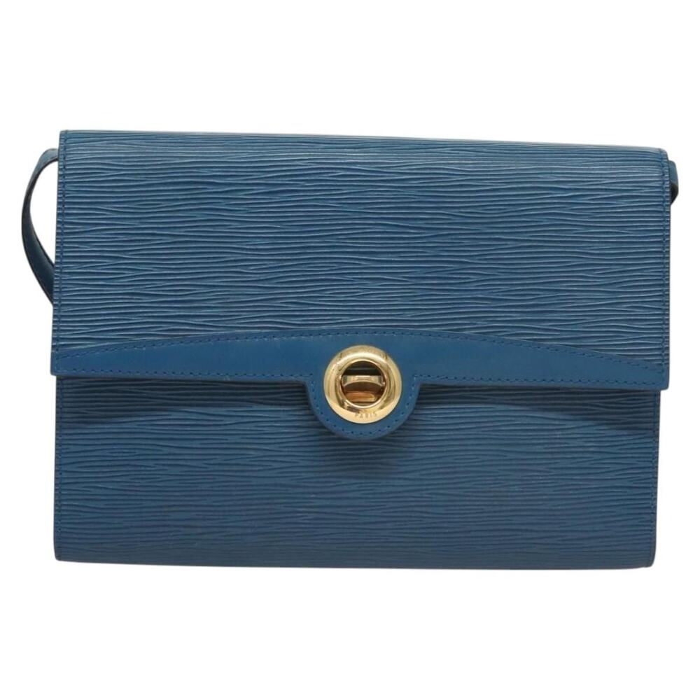 Louis Vuitton Epi Pochette Arche Shoulder Bag Blue